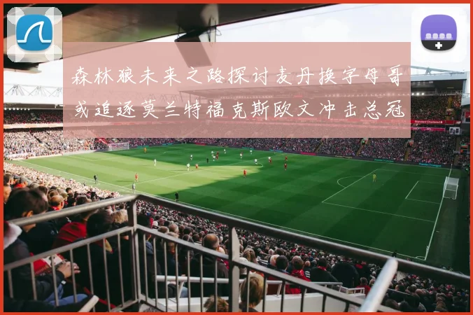 森林狼未来之路探讨麦丹换字母哥或追逐莫兰特福克斯欧文冲击总冠军